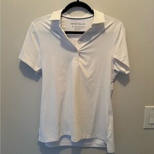 Peter Millar Classic White Polo
